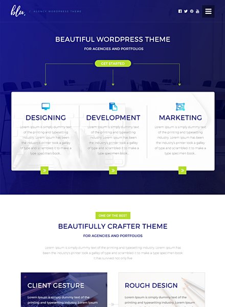 Web Development Website Template in PSD | Template.net