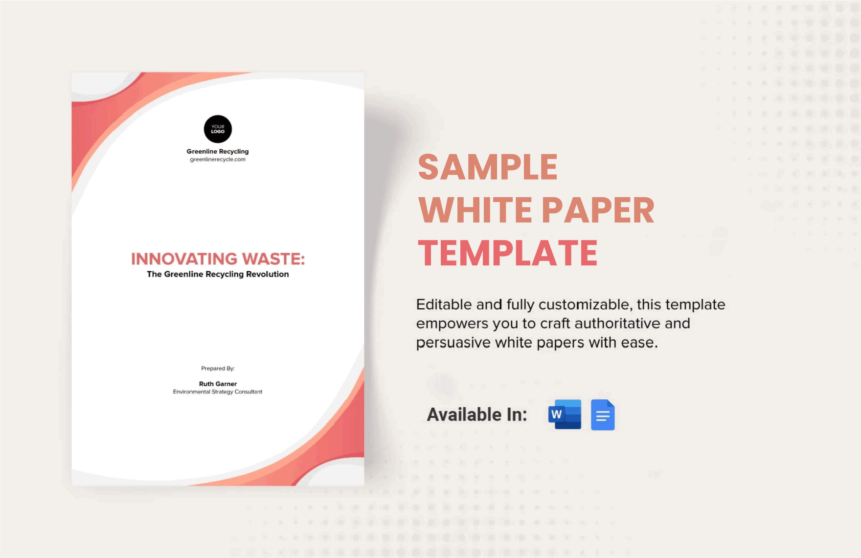 Sample White Paper Template in Word, Google Docs - Download | Template.net