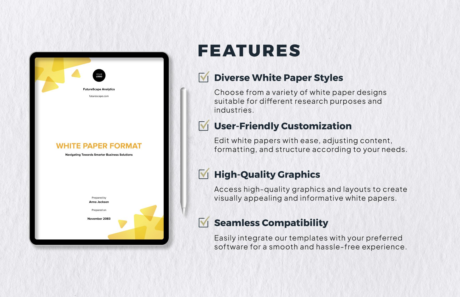 White Paper Format Template