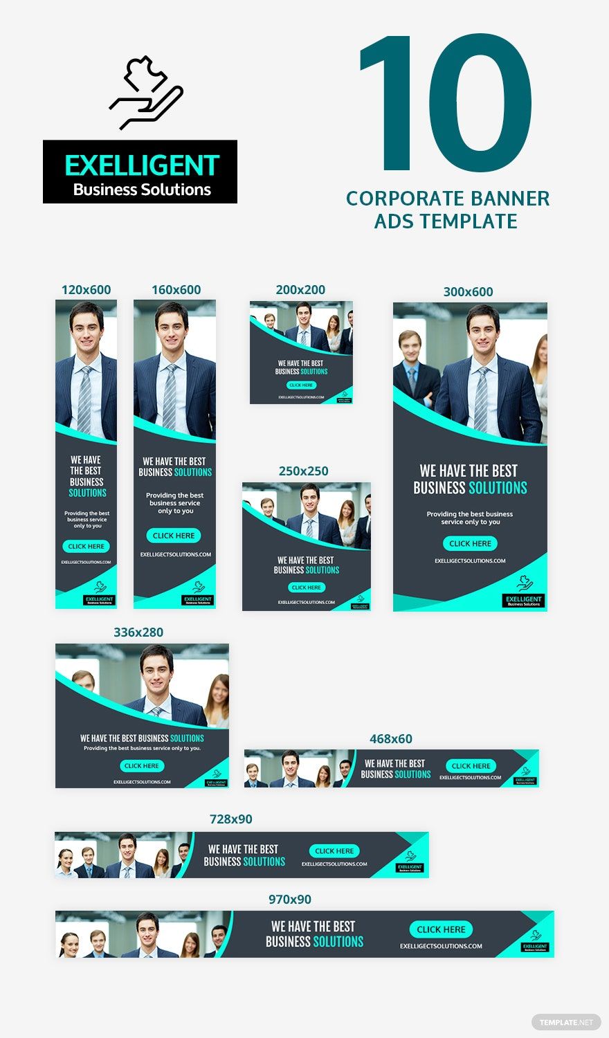 Corporate Banner Ads Template