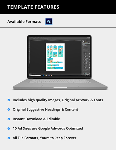 Design Studio Web Banner Ad Template Psd Template Net