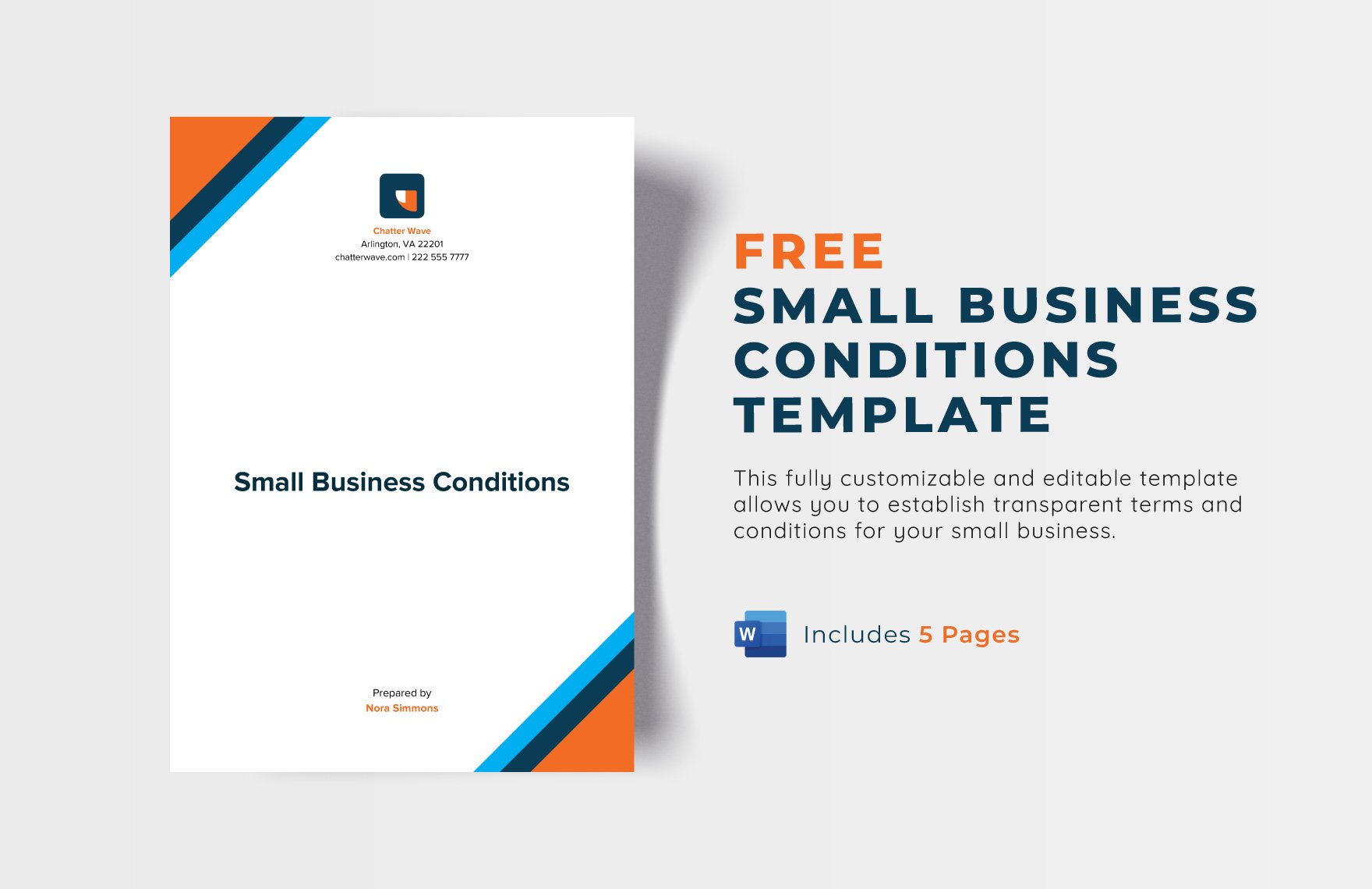 Free Small Business Conditions Template