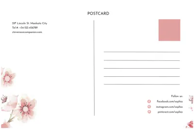 Free Event Planner Postcard Template to Edit Online