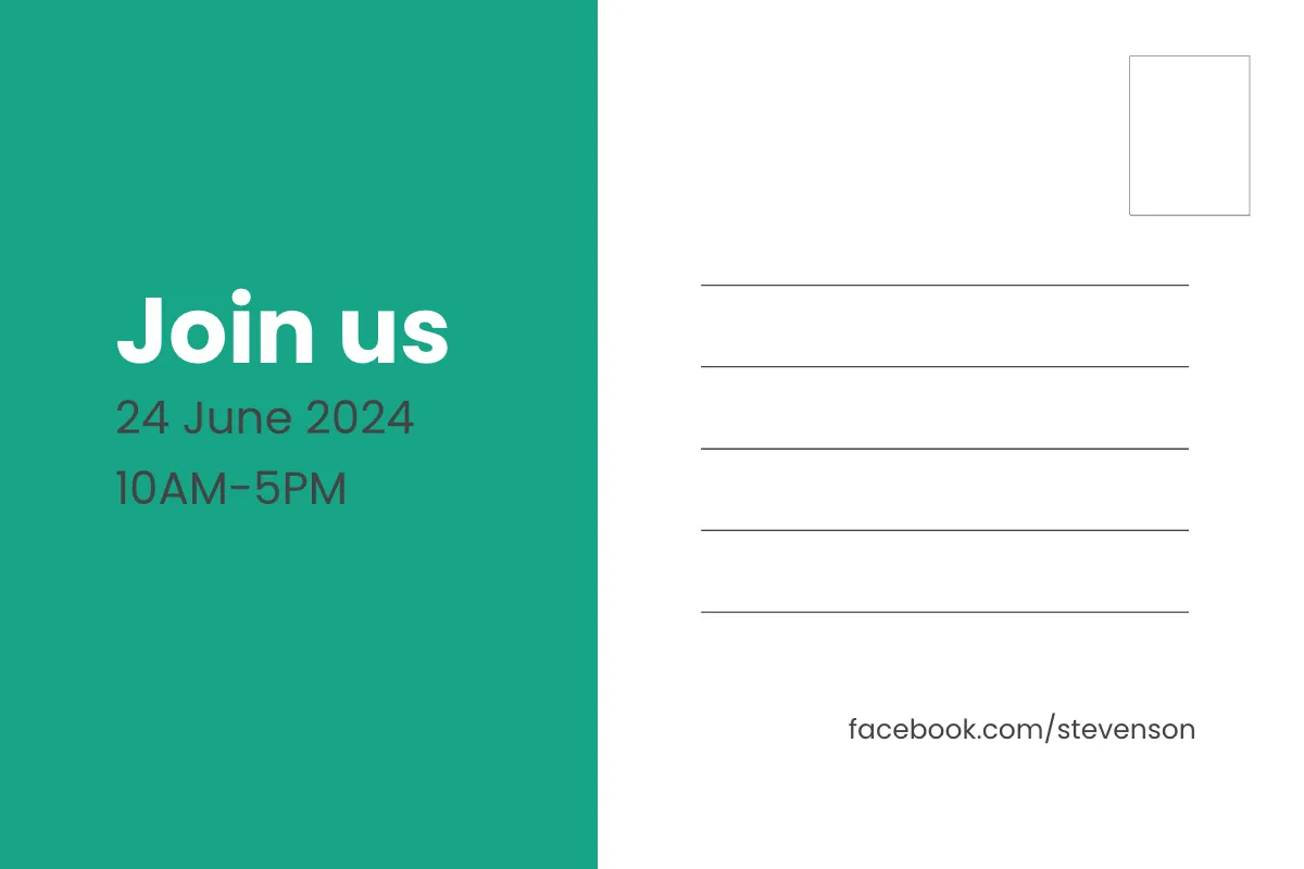 Free Multi Purpose Business Postcard Template to Edit Online