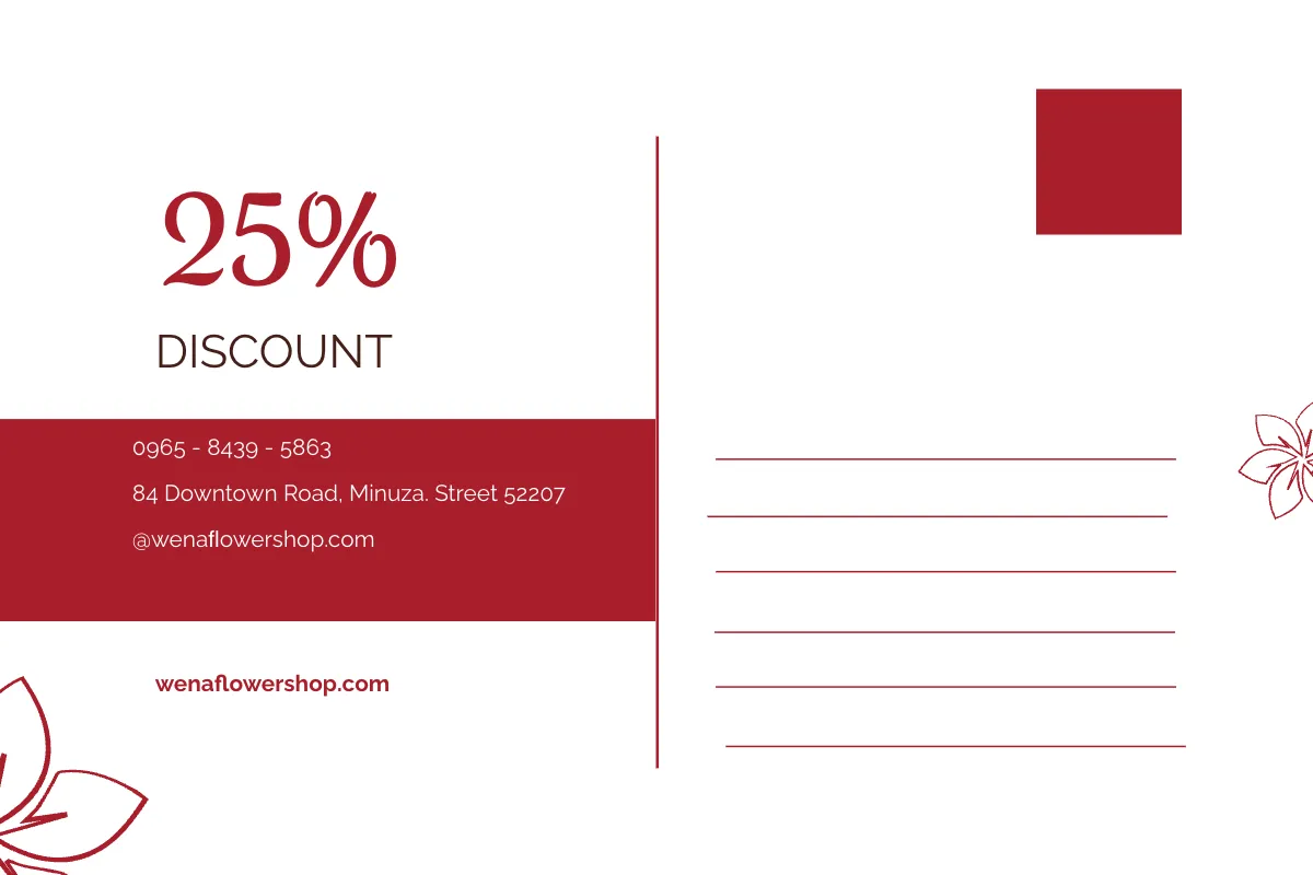 Free Promotional Postcard Template to Edit Online