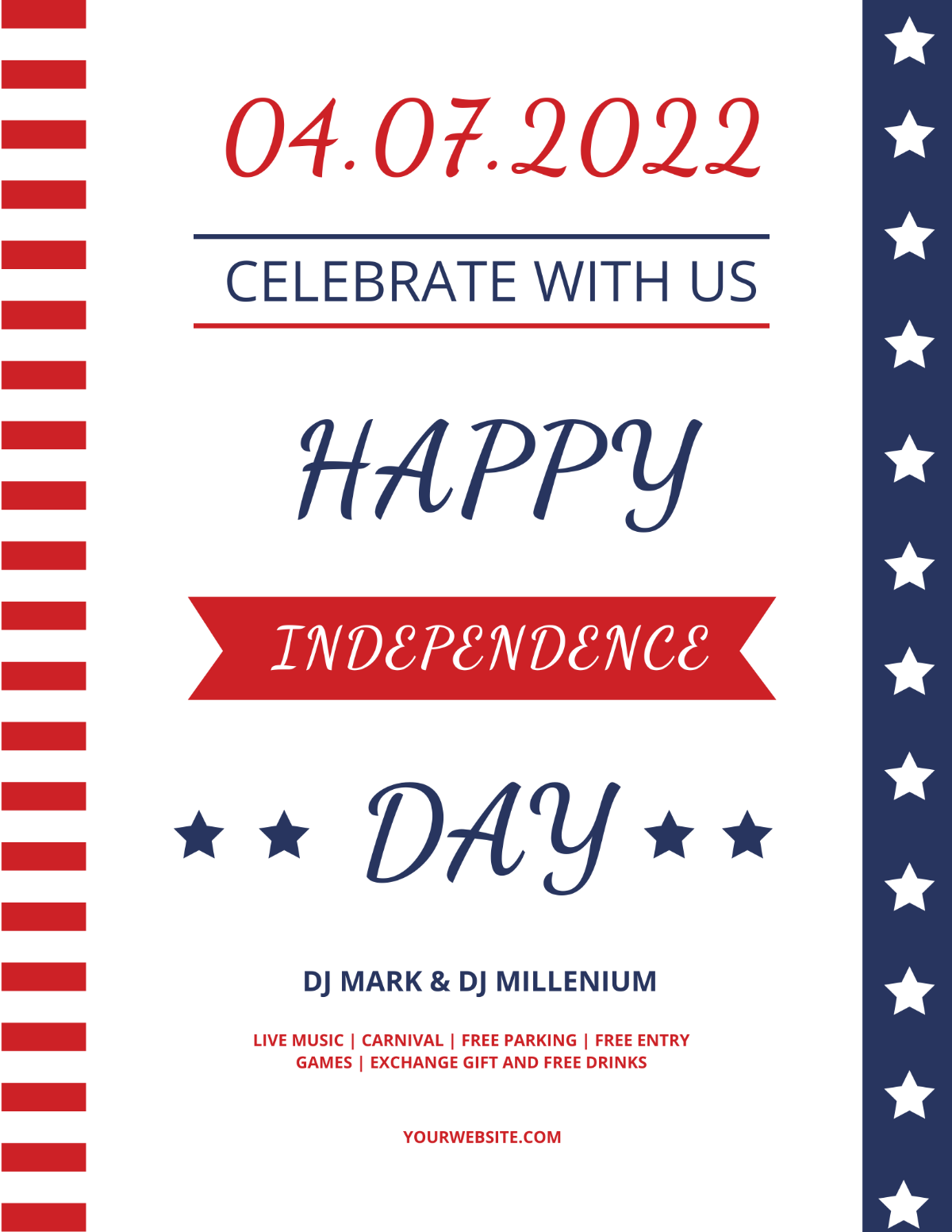Happy Independence Day Flyer