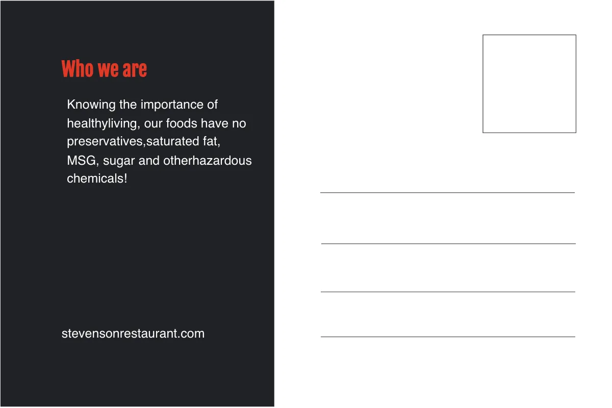 Free Announcement Postcard Template to Edit Online