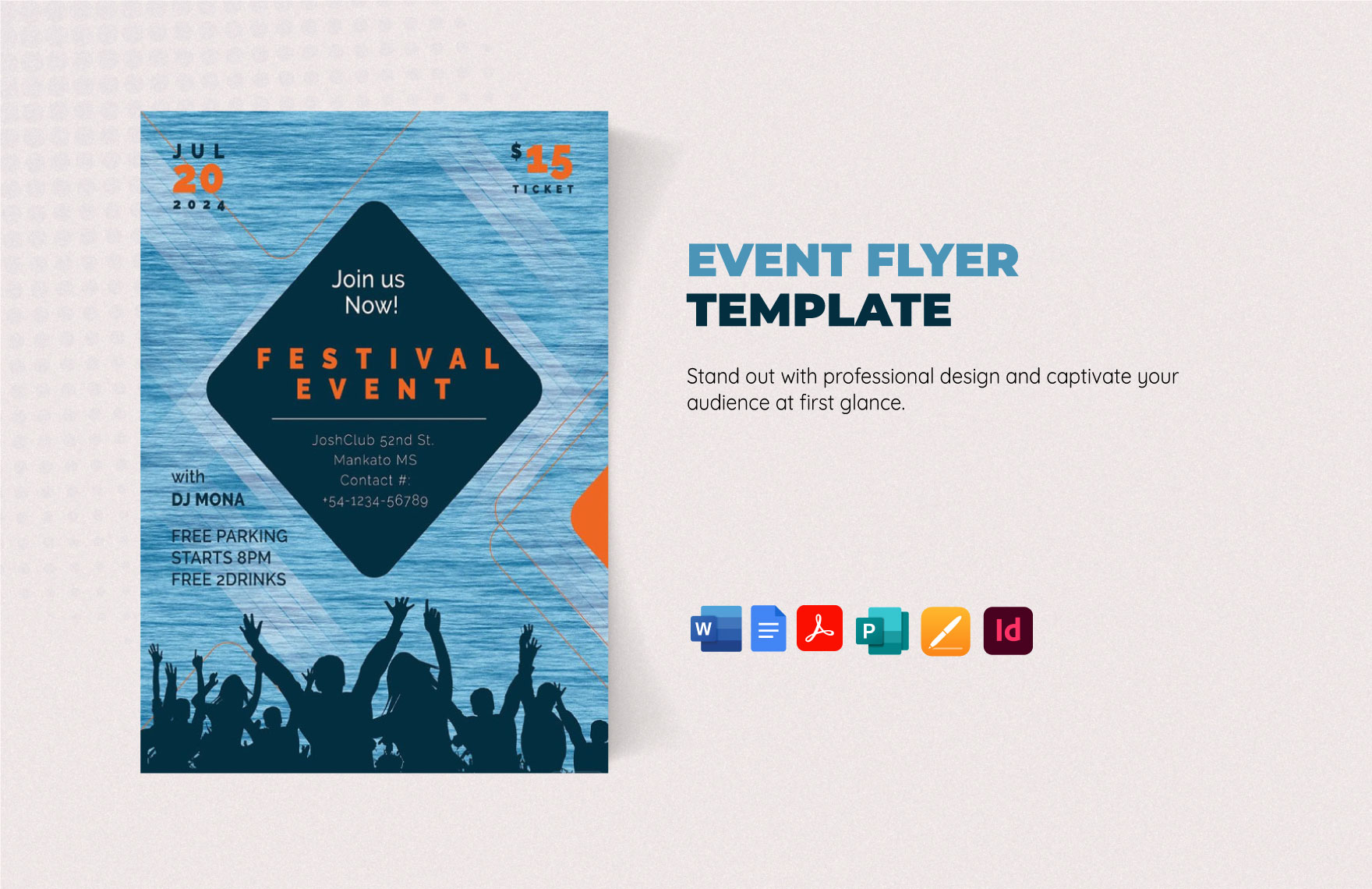 Creative Flyer Template - Edit Online & Download Example 