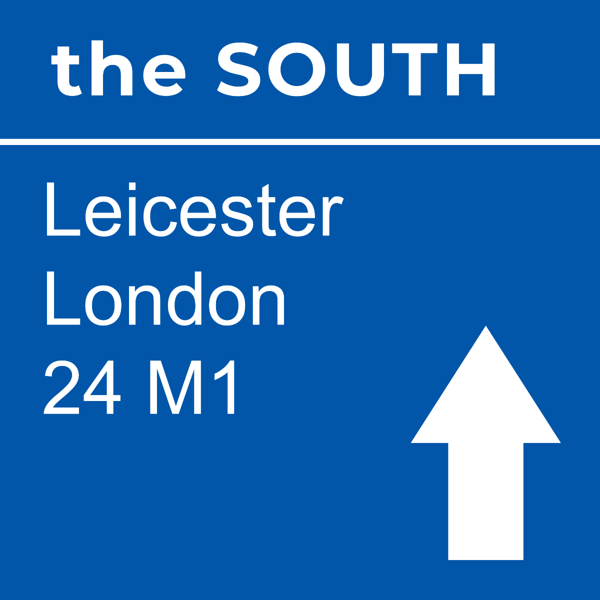 Free Motrorway Sign Template