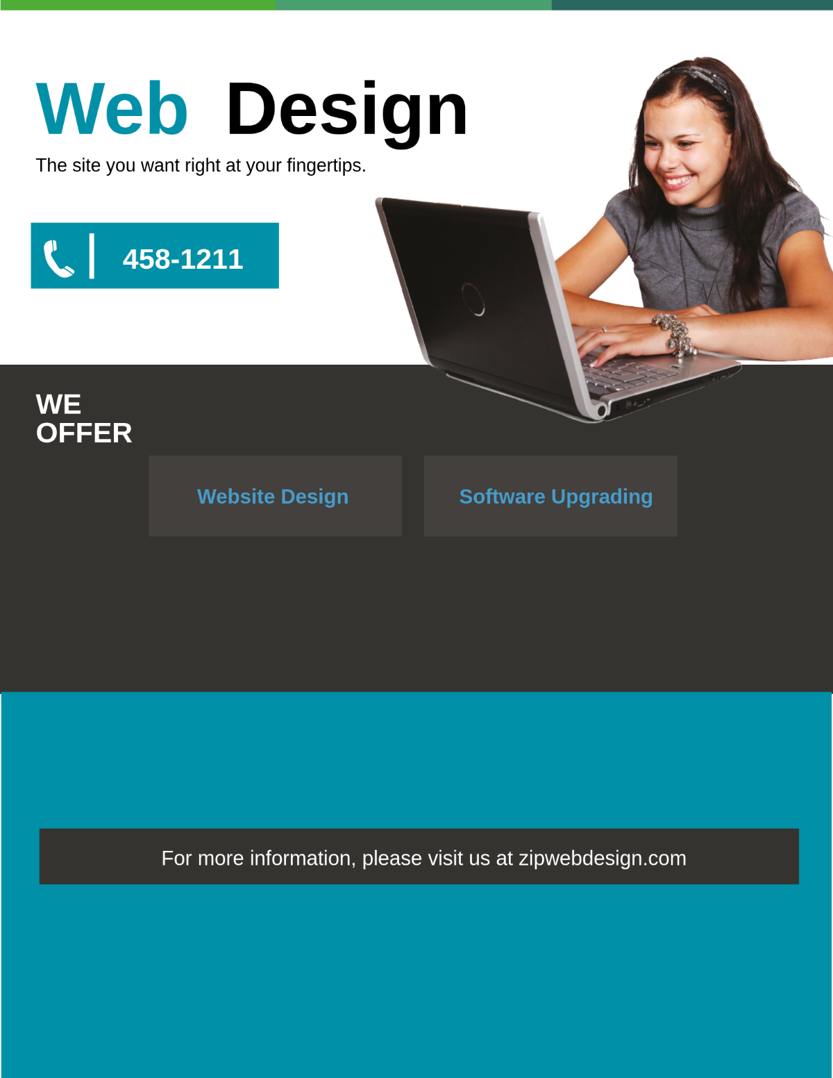 Website Design Flyer