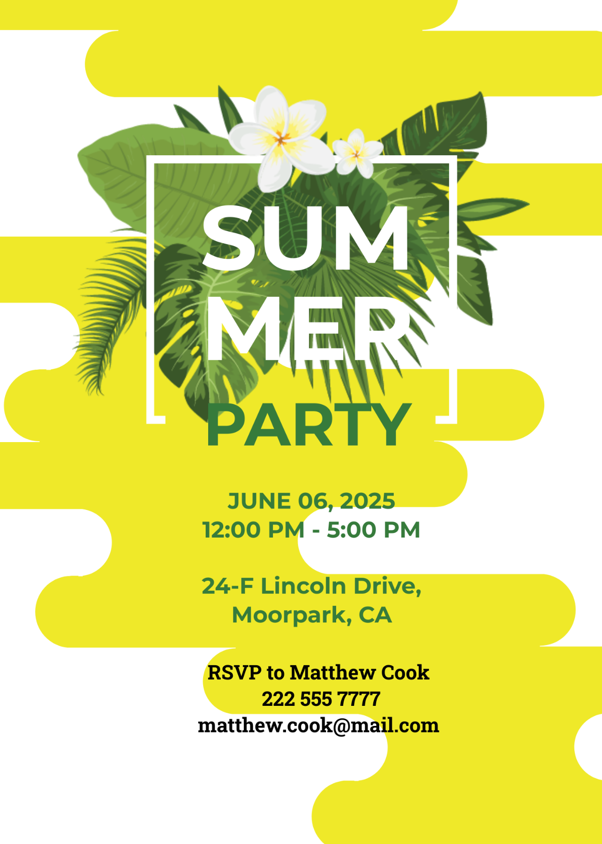 Summer Party Invitation