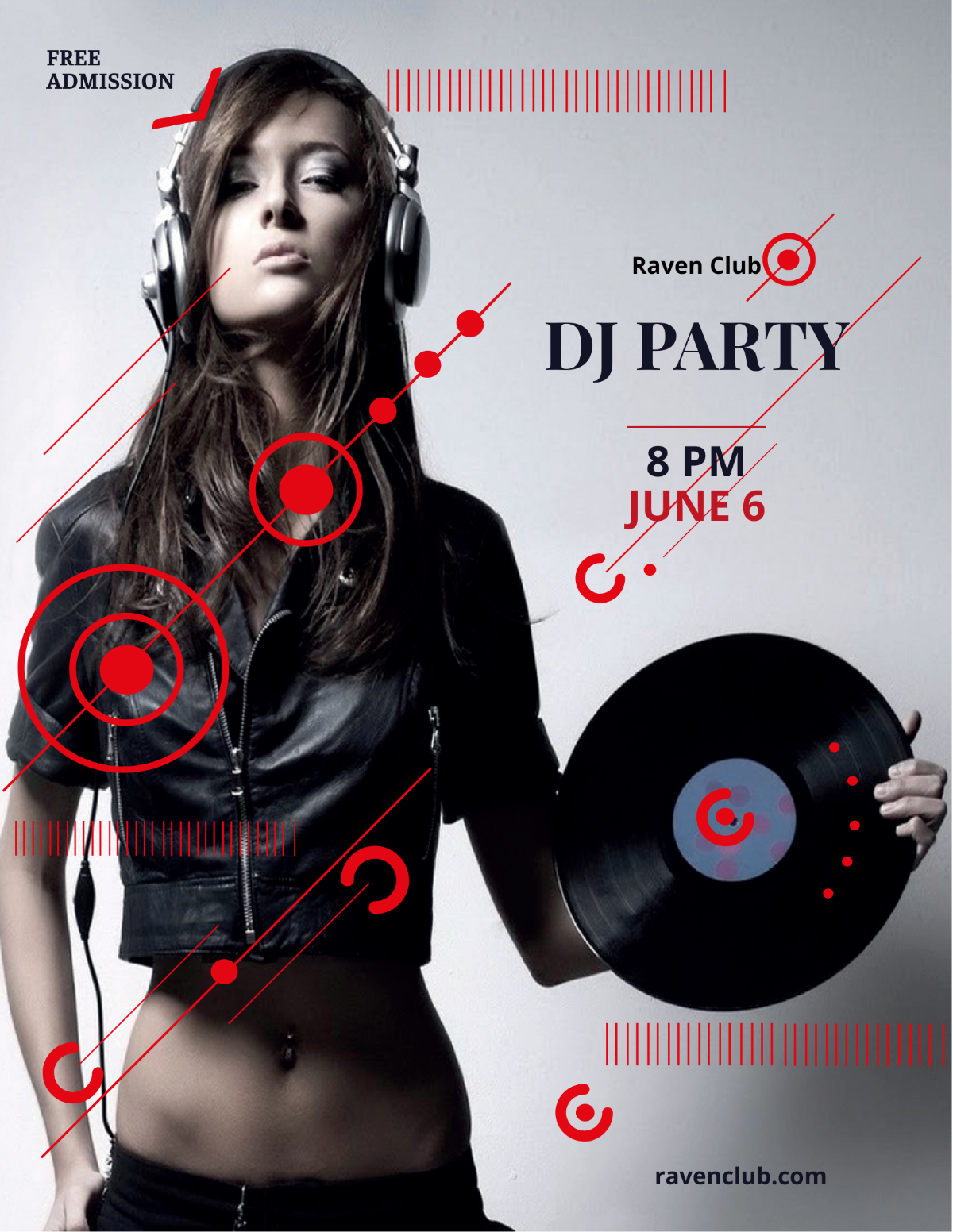 Free Dj Party Flyer Template