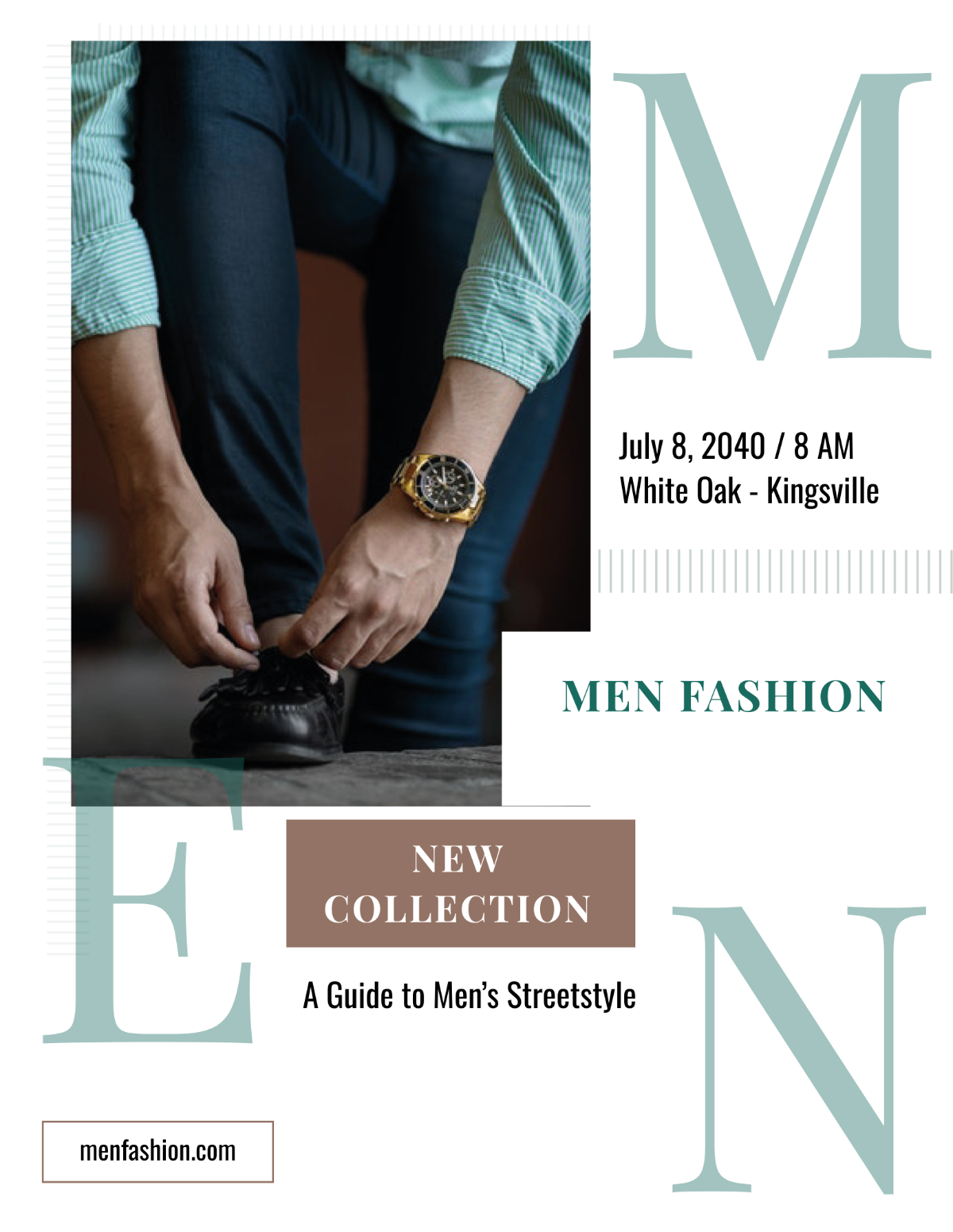 Men's Collection Flyer