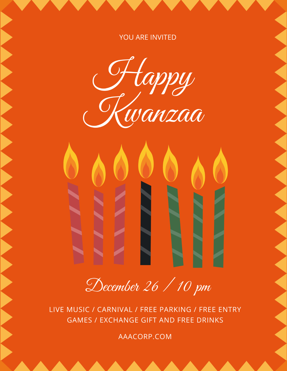 Kwanzaa Flyer