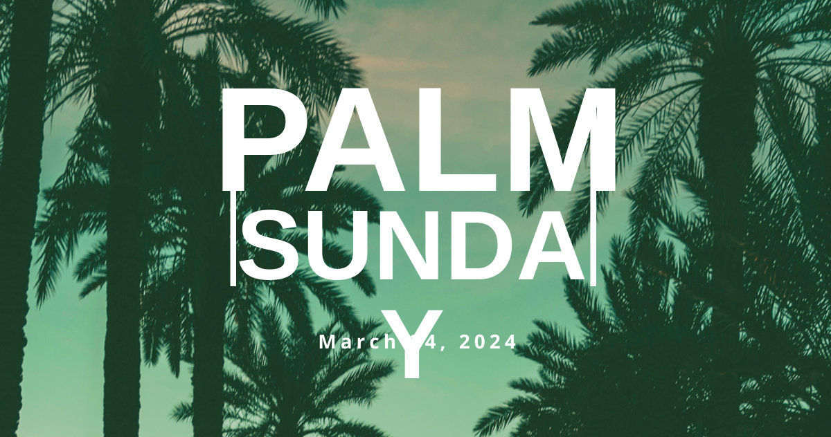 Palm Sunday LinkedIn Post Template