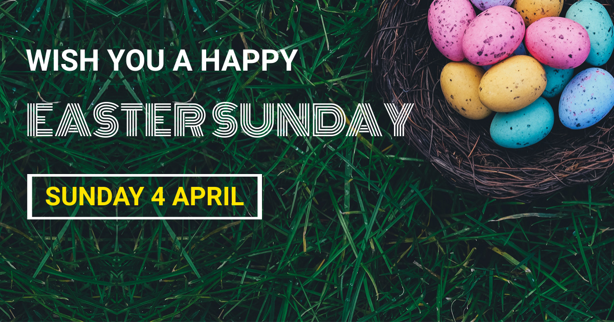Free Easter Sunday LinkedIn Blog Post Template