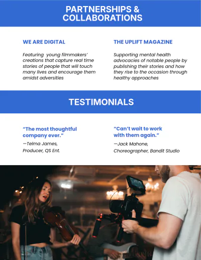 Free Event Media Kit Template to Edit Online
