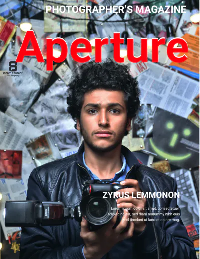 Free Photography Magazine Template to Edit Online
