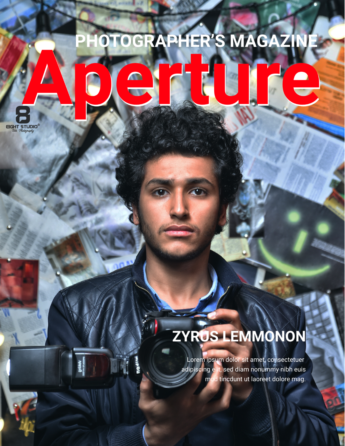 Photographer Magazine Template