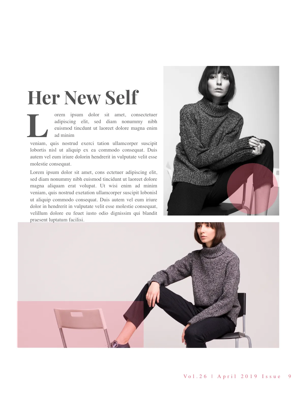 Free Studio Lookbook Magazine Template to Edit Online