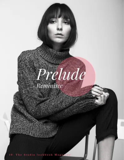 Free Studio Lookbook Magazine Template to Edit Online