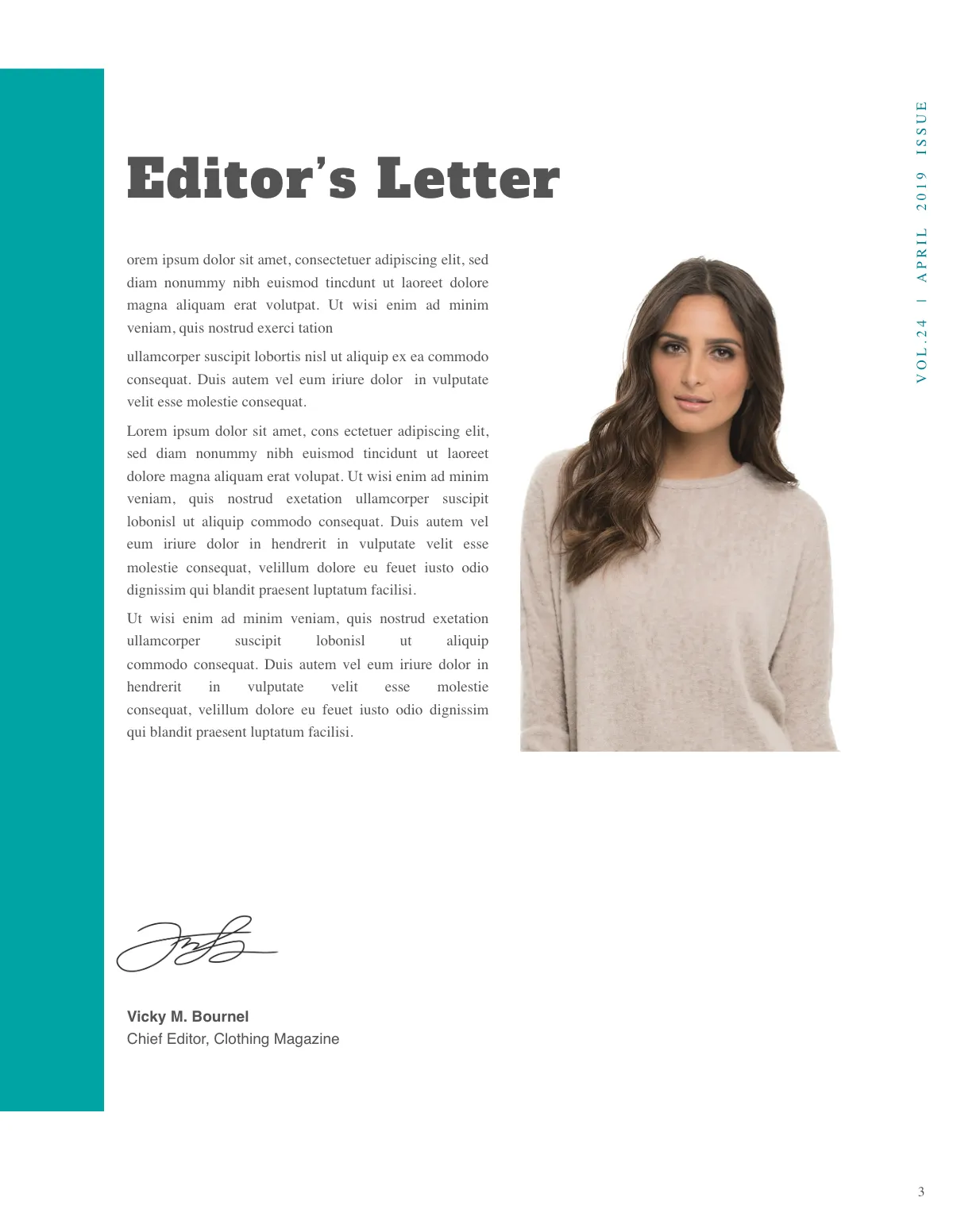 Free Clothing Magazine Template to Edit Online