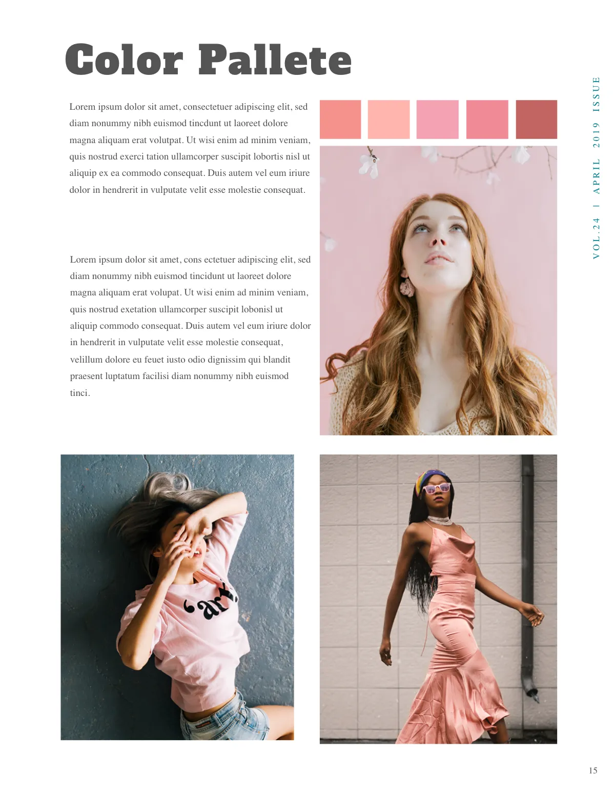 Free Clothing Magazine Template to Edit Online