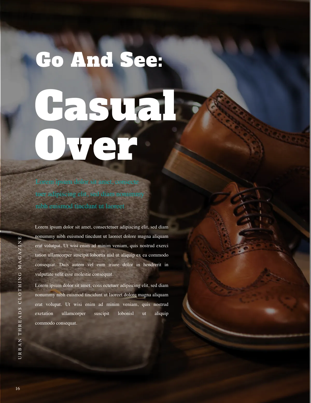 Free Clothing Magazine Template to Edit Online