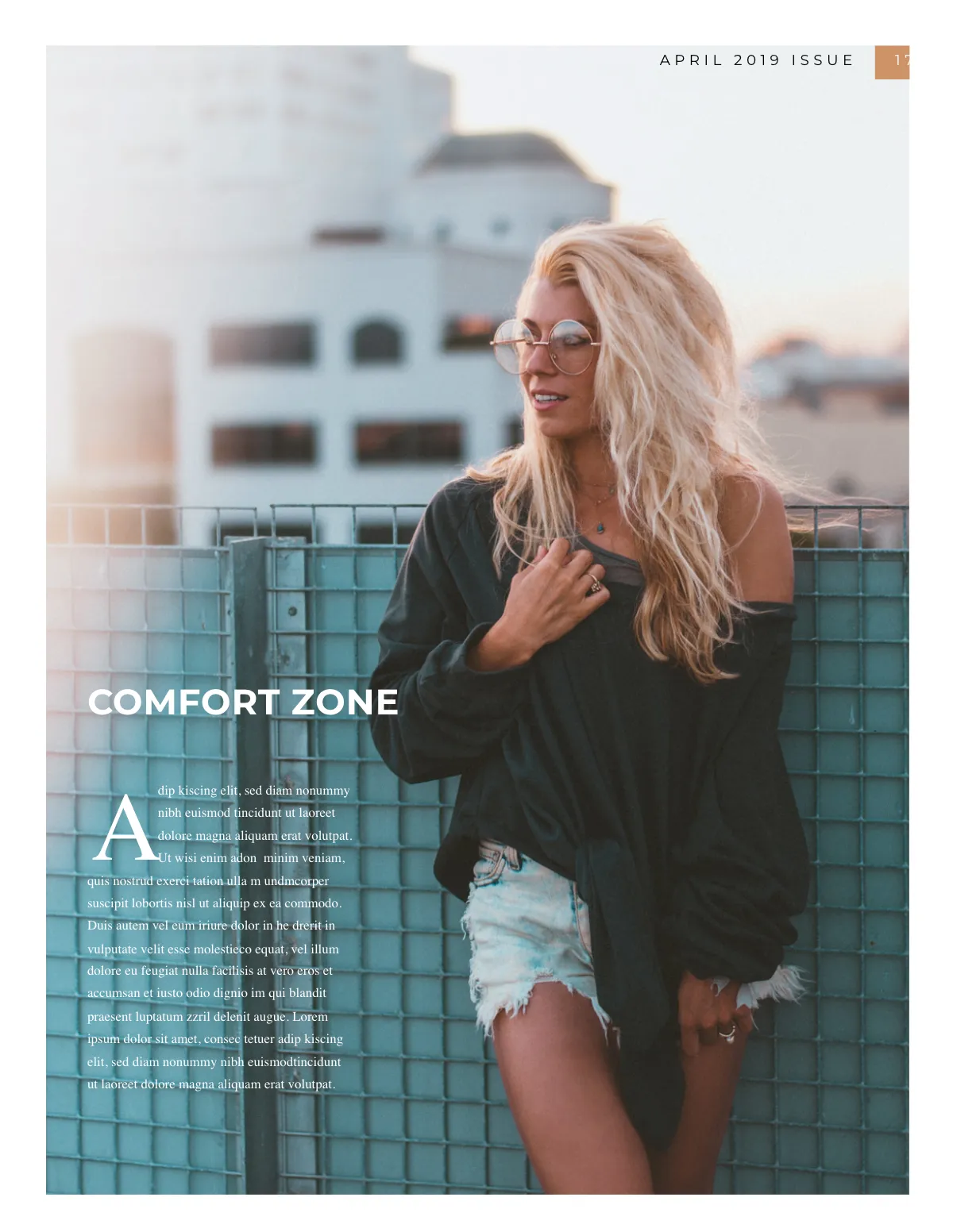 Free Lookbook Magazine Template to Edit Online