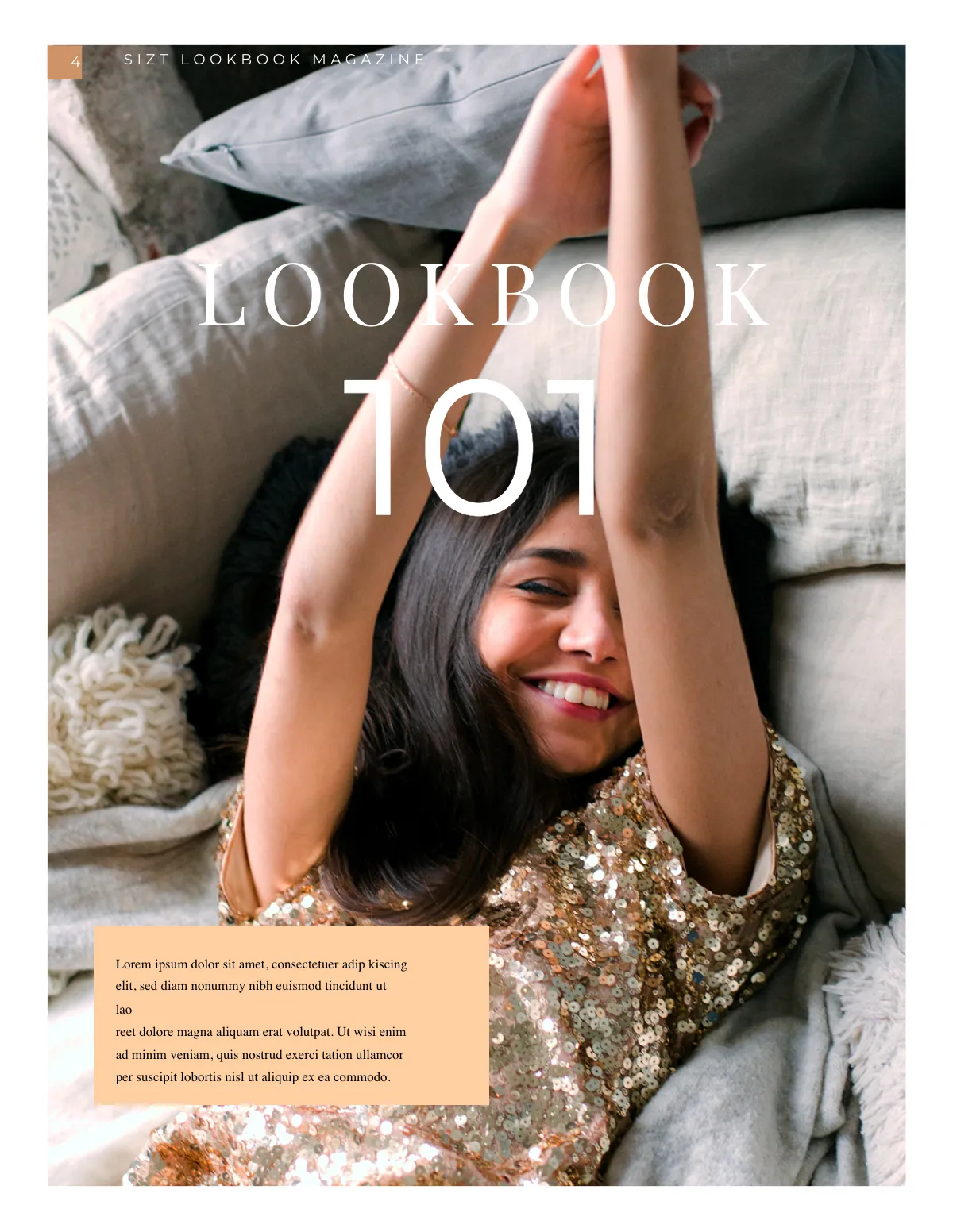 Free Lookbook Magazine Template to Edit Online