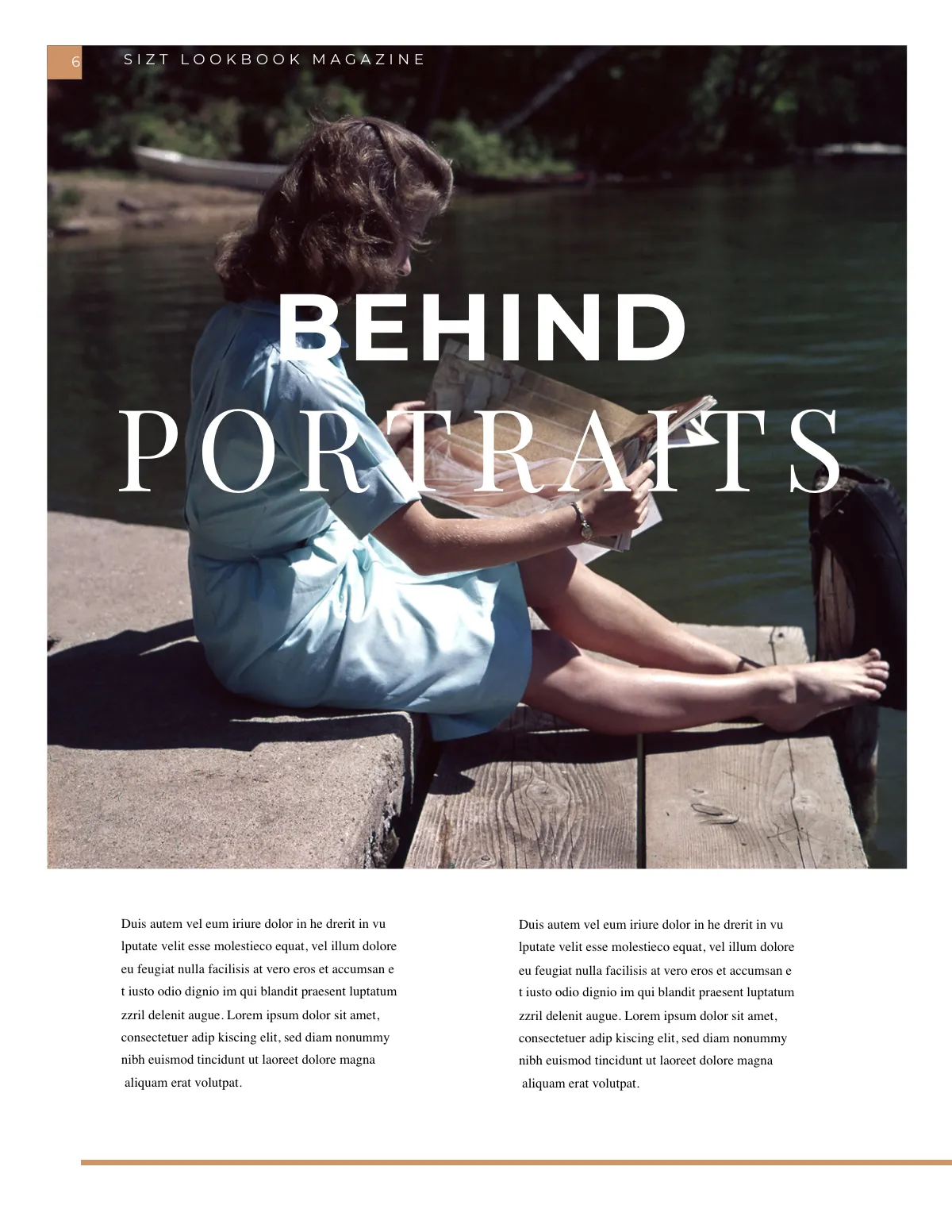 Free Lookbook Magazine Template to Edit Online