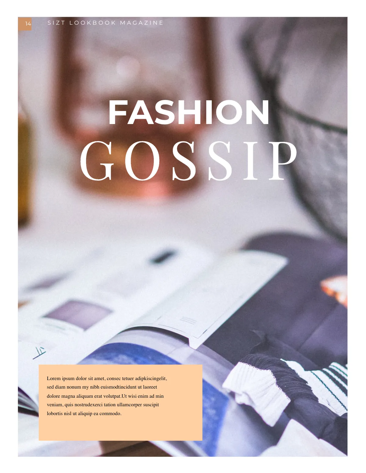 Free Lookbook Magazine Template to Edit Online