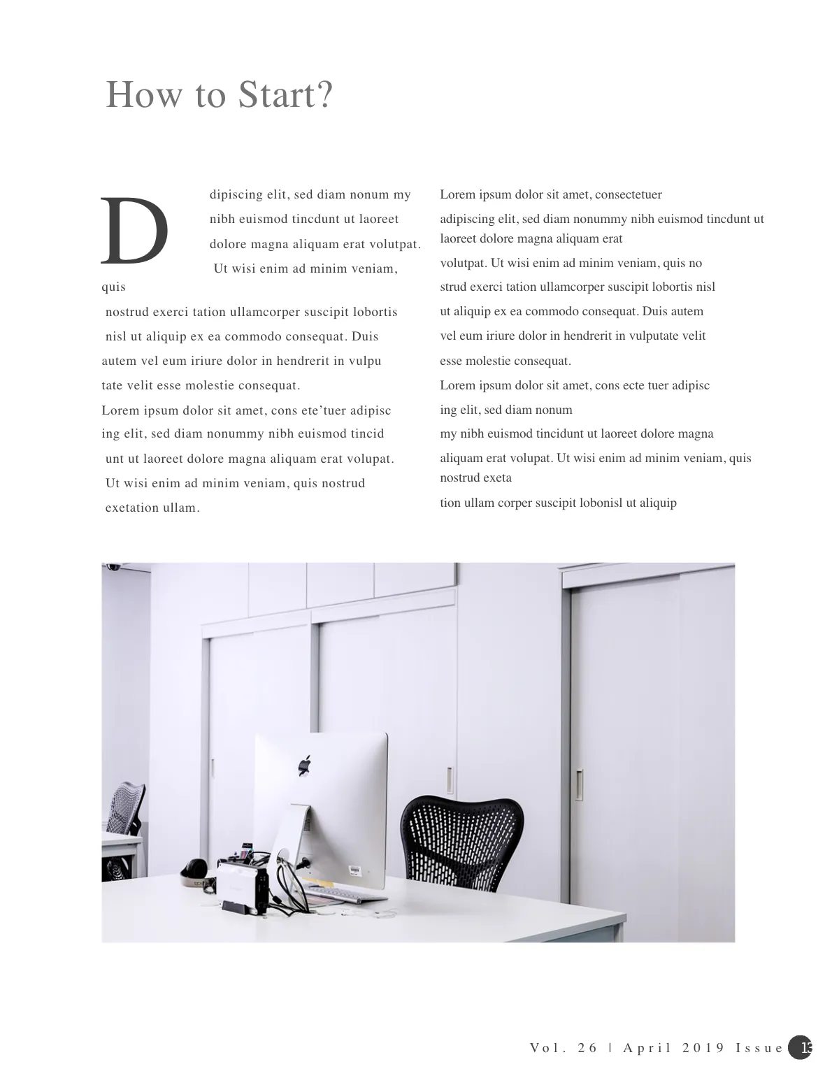 Free Minimalist Lookbook Magazine Template to Edit Online