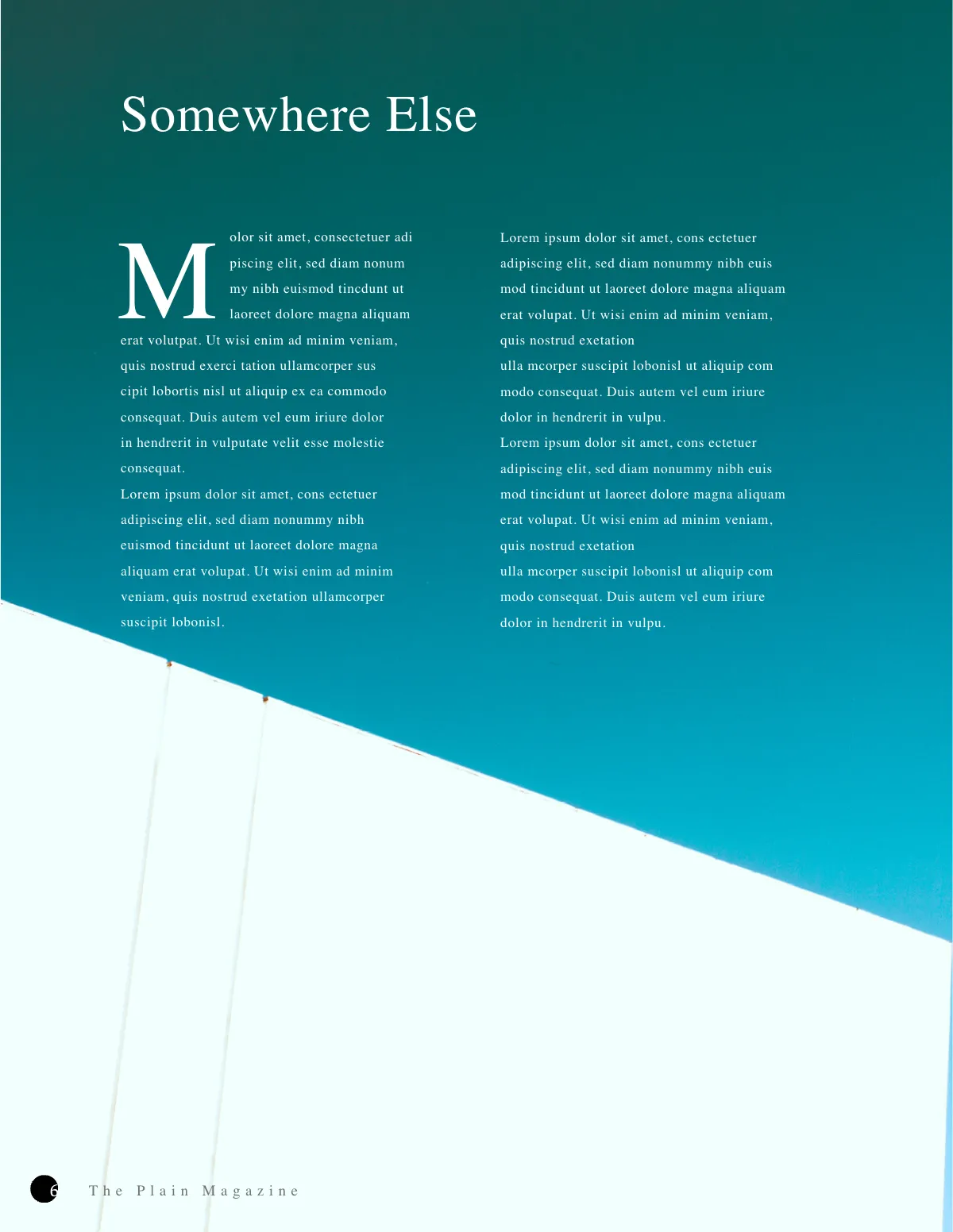 Free Minimalist Lookbook Magazine Template to Edit Online