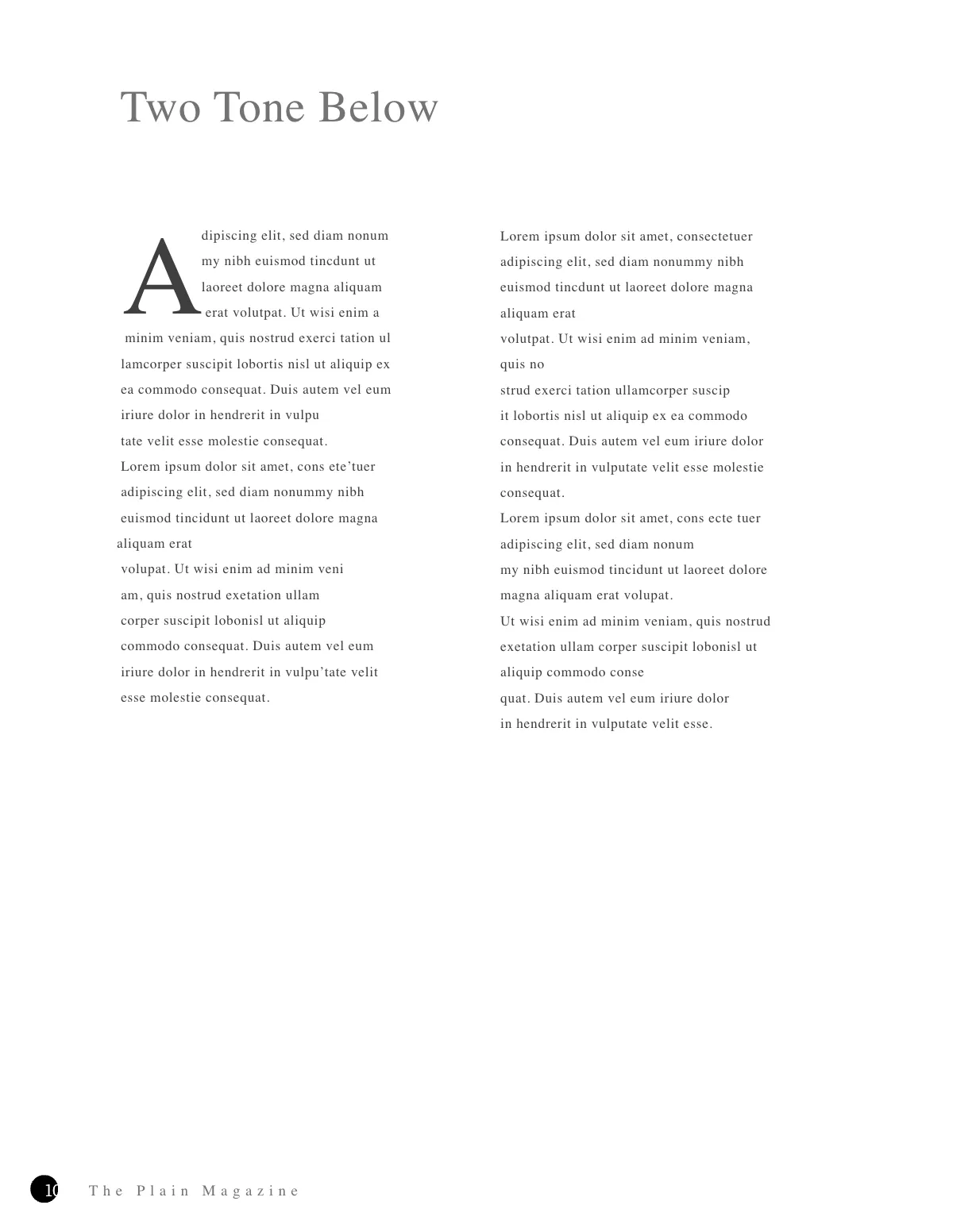 Free Minimalist Lookbook Magazine Template to Edit Online