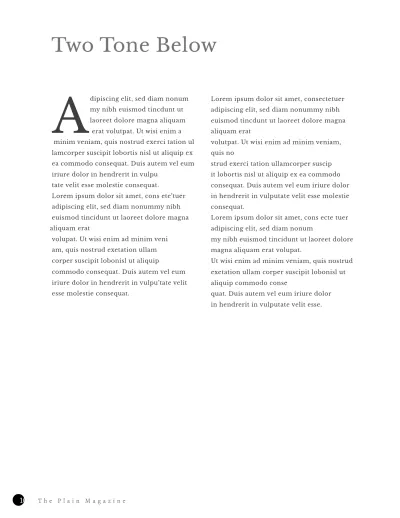 Free Minimalist Lookbook Magazine Template to Edit Online