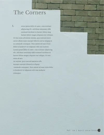 Free Minimalist Lookbook Magazine Template to Edit Online