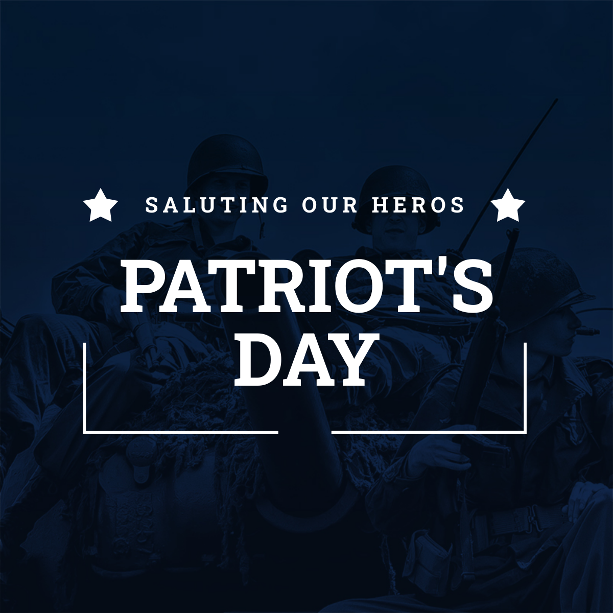 Patriot's Day YouTube Profile Photo Template