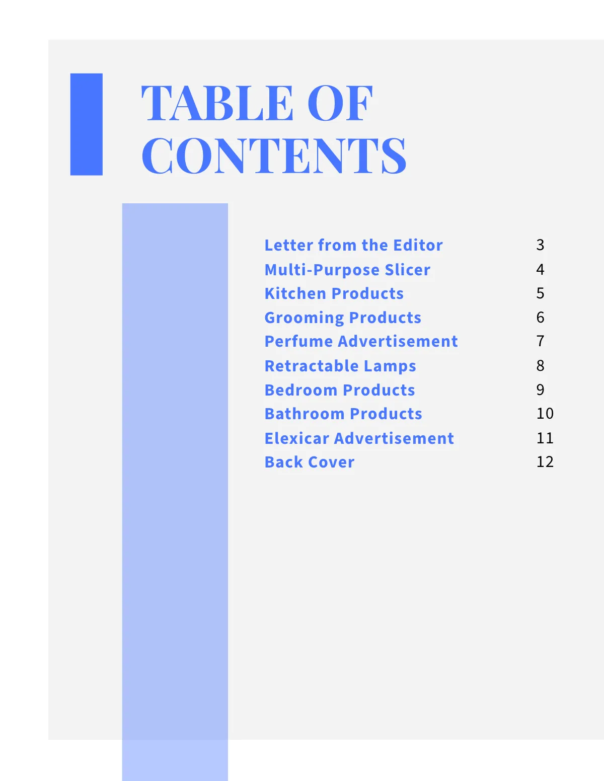Free Product Catalog Template to Edit Online
