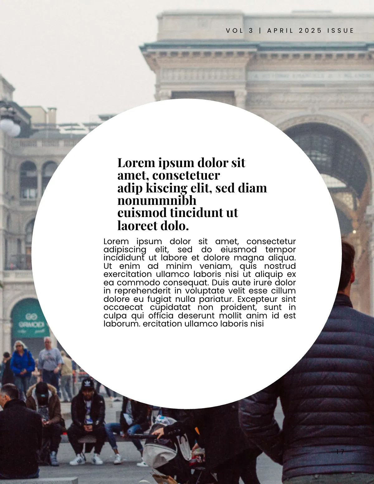 Free Sample Business Magazine Template to Edit Online