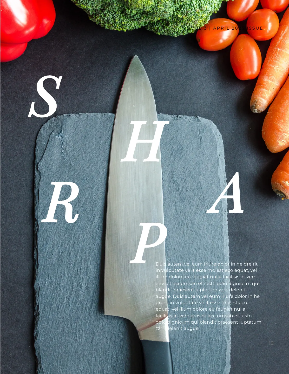 Free Kitchenware Marketing Magazine Template to Edit Online