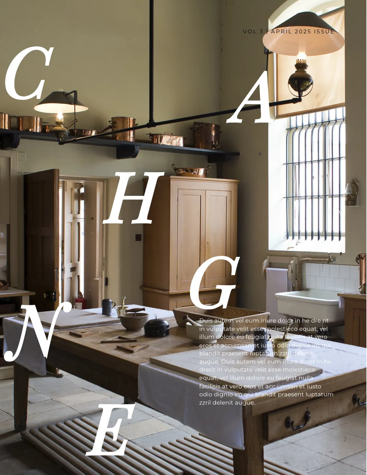 Free Kitchenware Marketing Magazine Template to Edit Online