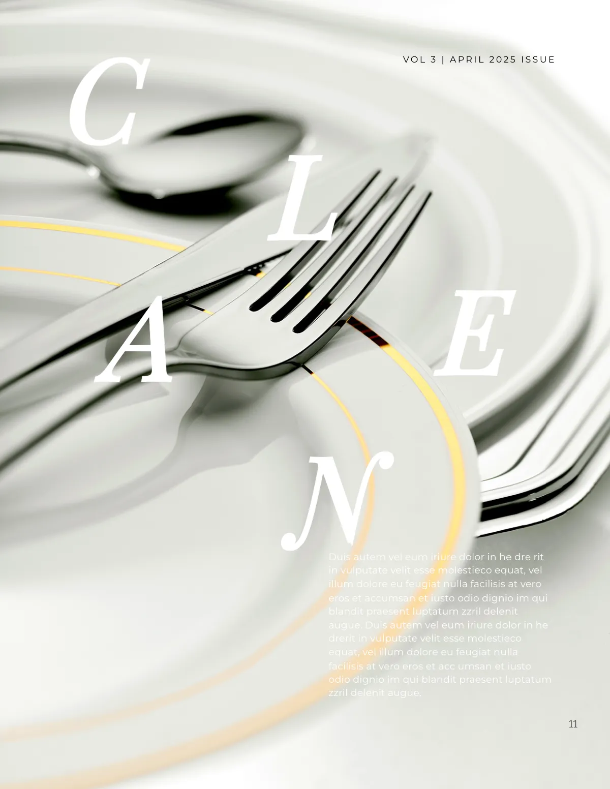 Free Kitchenware Marketing Magazine Template to Edit Online