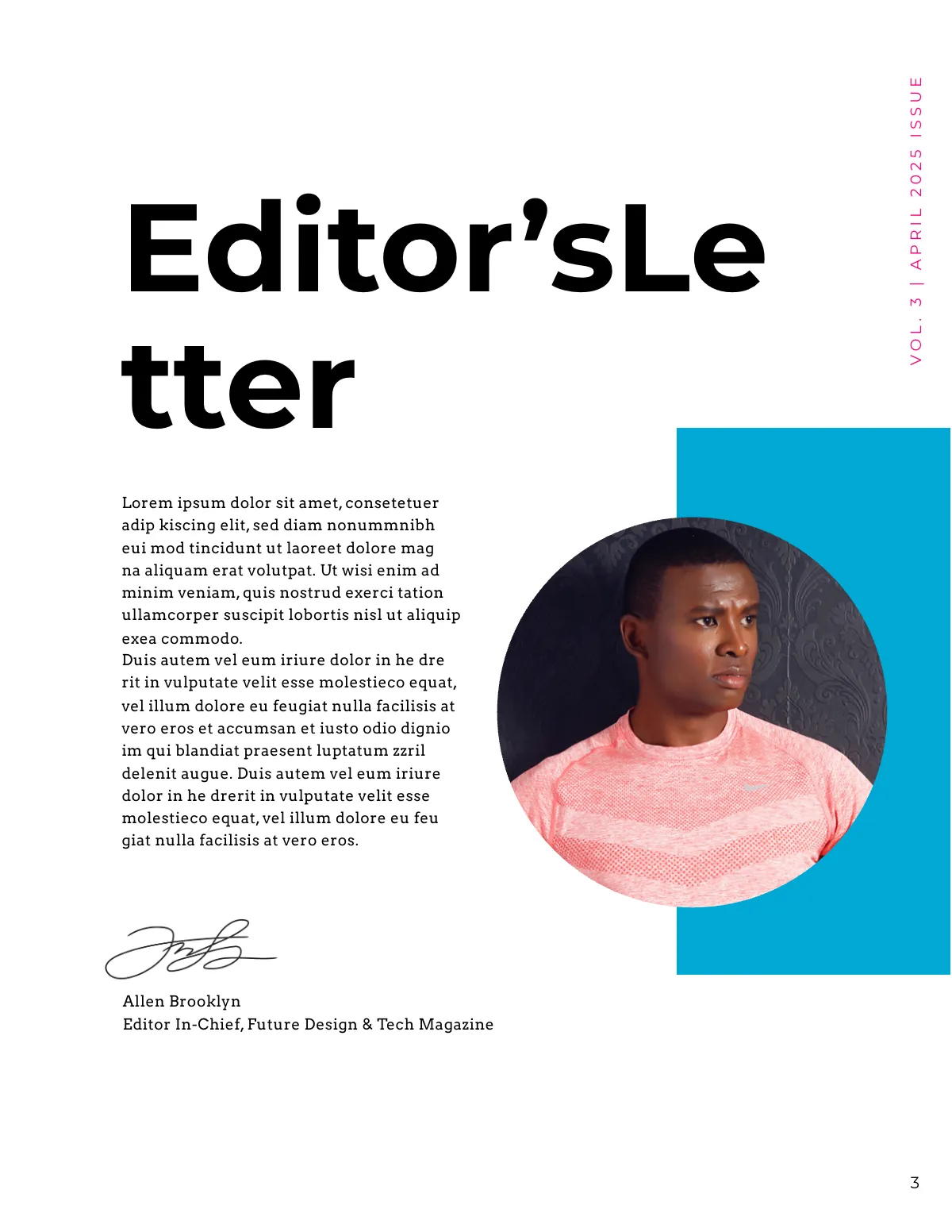 Free Design and Tech Magazine Template to Edit Online