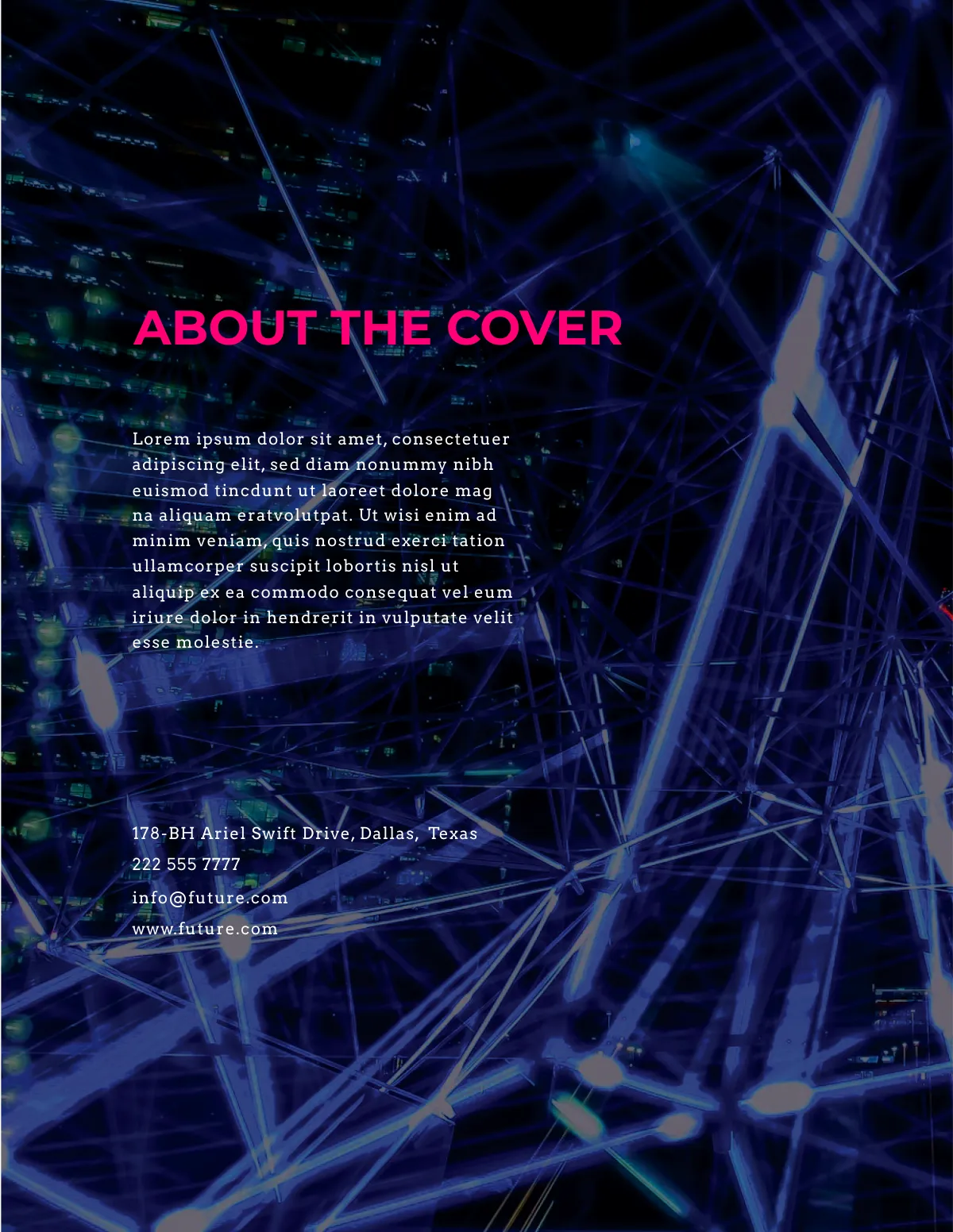 Free Design and Tech Magazine Template to Edit Online