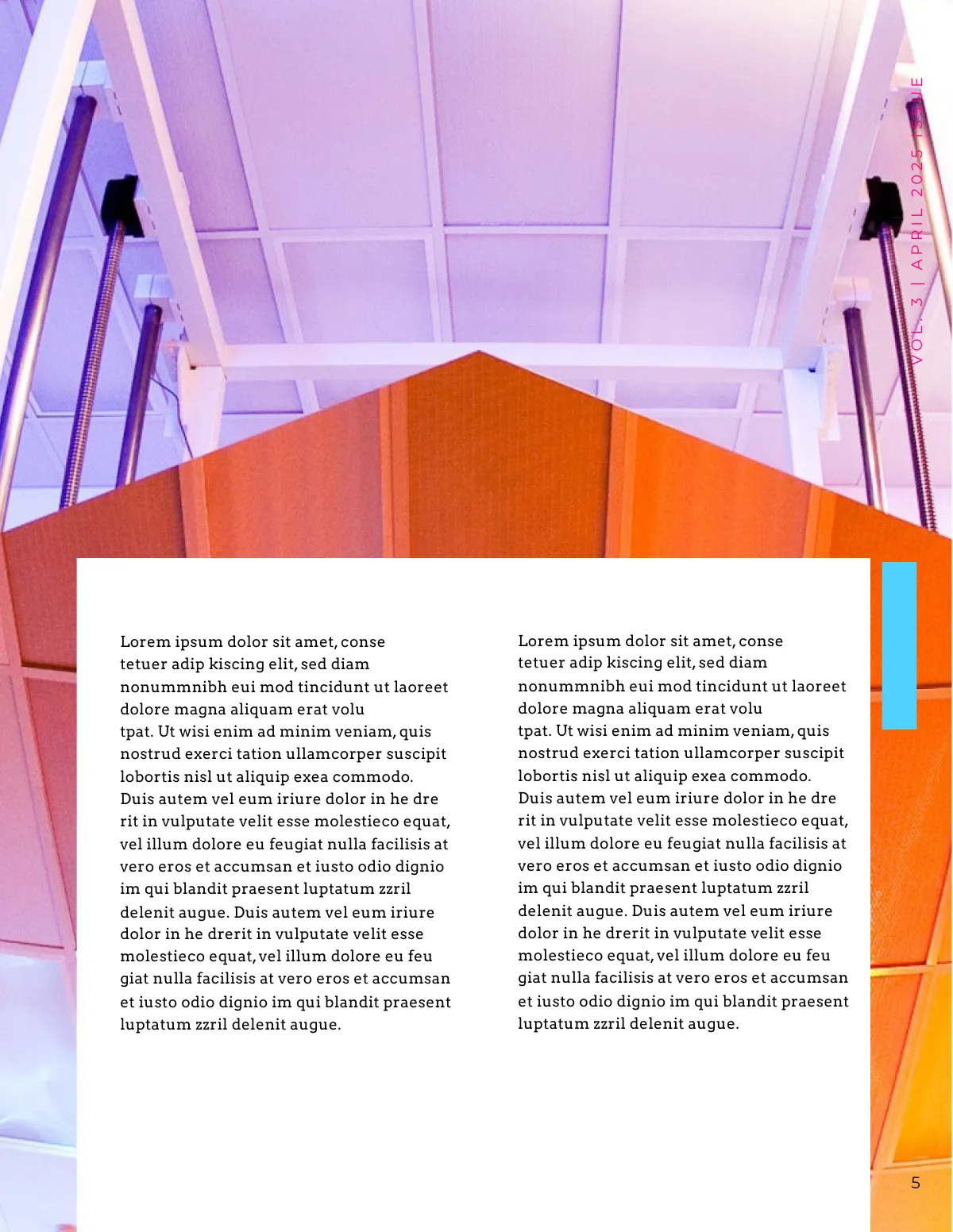 Free Design and Tech Magazine Template to Edit Online