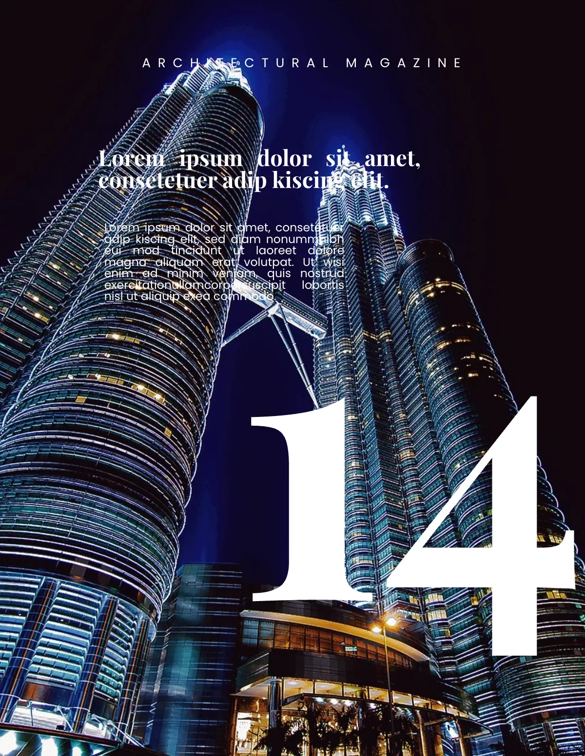 Free Architecture Magazine Template to Edit Online