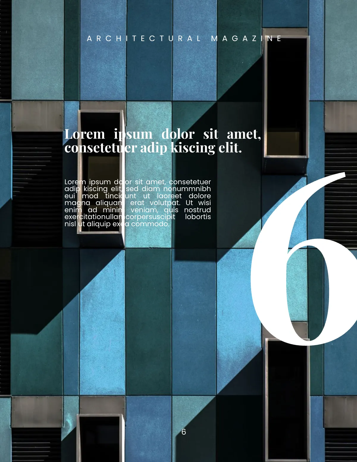 Free Architecture Magazine Template to Edit Online