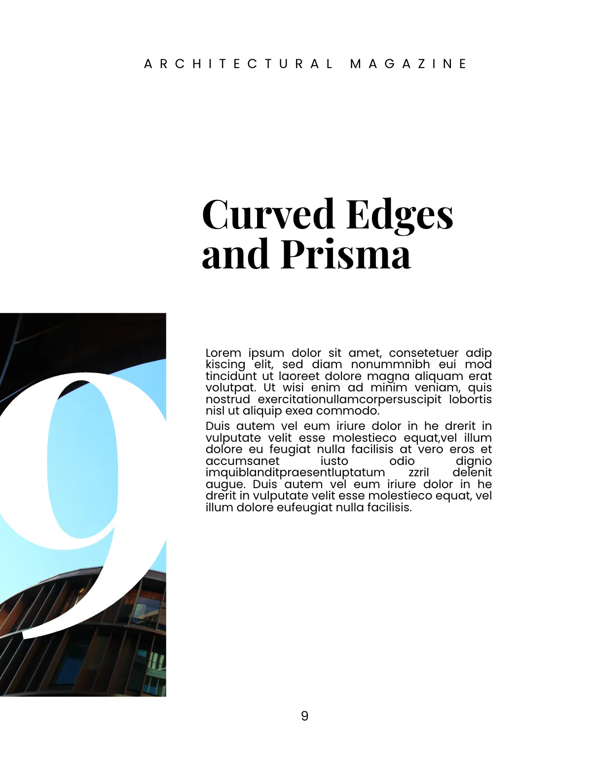 Free Architecture Magazine Template to Edit Online