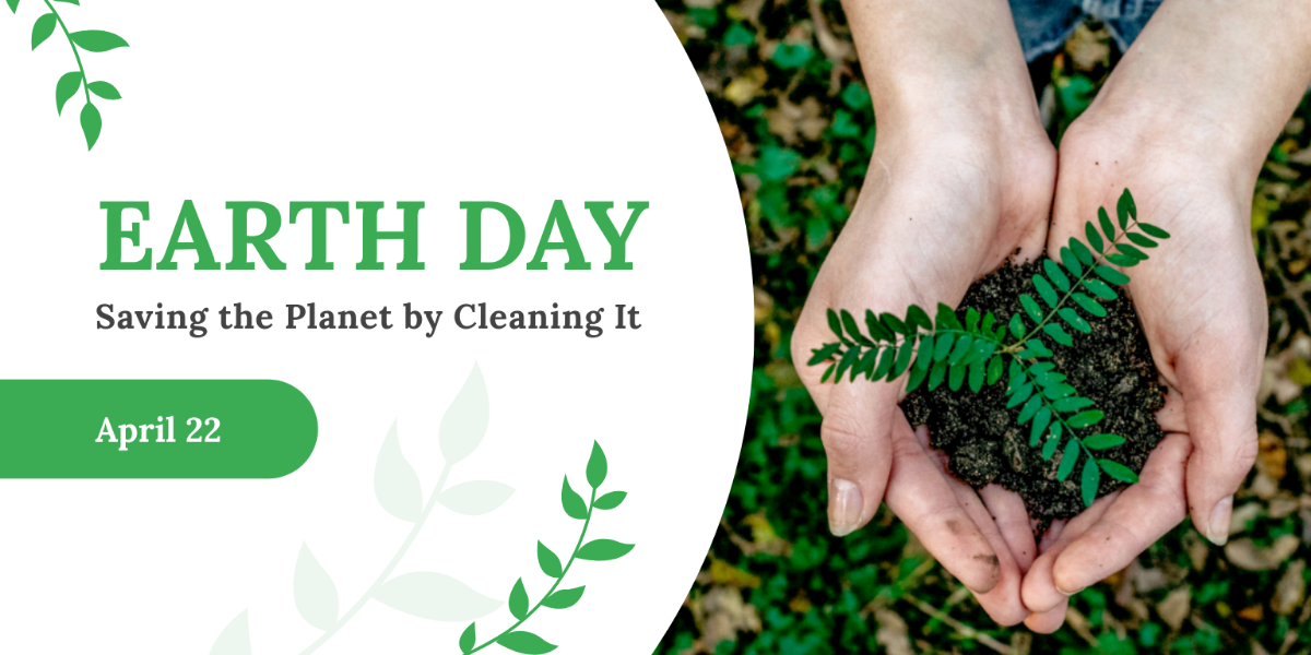 Earth Day LinkedIn Company Cover Template